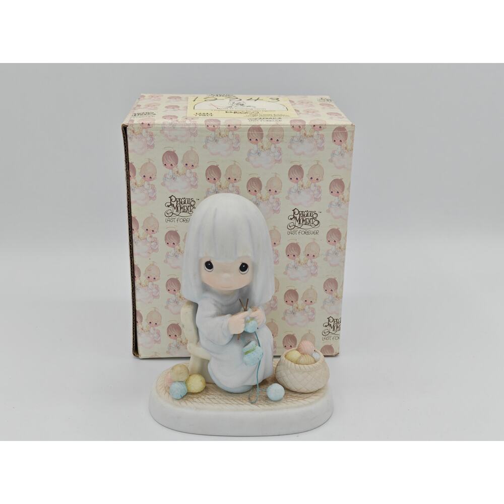 Precious‎ Moments Jesus Is Coming Soon Figurine Enesco 12343 Vintage 1985
